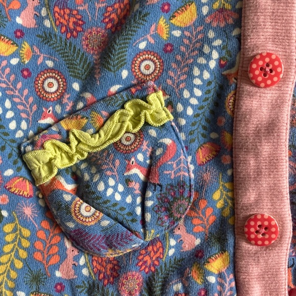 MATILDA JANE Cuddle Me sweatshirt jacket, Sz 4. - Picture 3 of 9